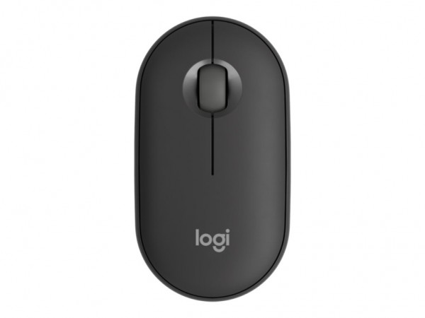 Logitech Pebble 2 M350s mouse Bluetooth (nero) - Ambidestro - Ottico - RF senza fili + Bluetooth - 4