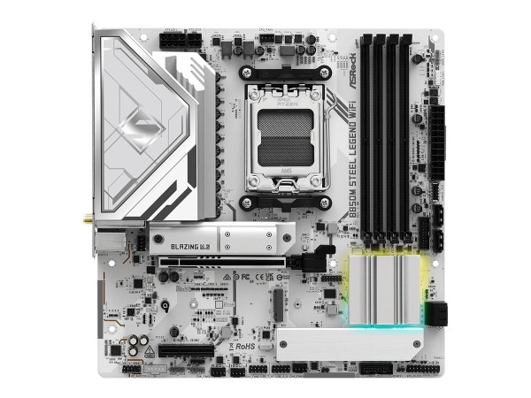ASRock Am5 B850M Steel Legend WiFi - Scheda madre - AMD Sockel AM5 (Ryzen Zen4)