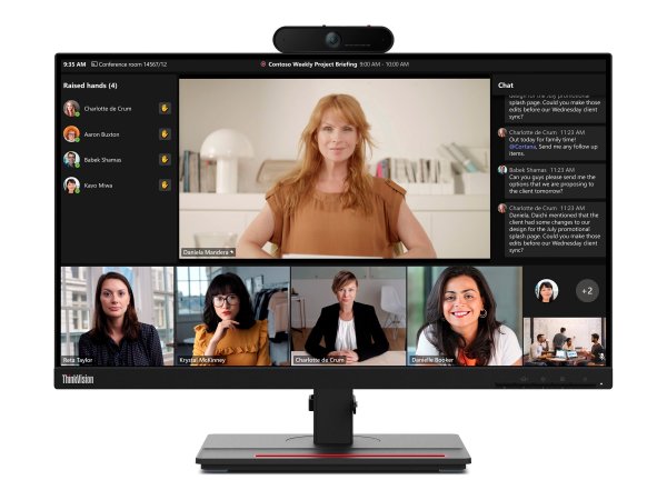 Lenovo ThinkVision T24 60,5 cm/23,8" Schermo piatto (tft / lcd) - 1920x1080 IPS