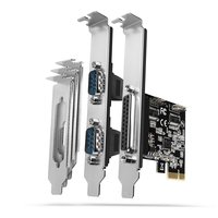 AXAGON PCEA-PSN PCIe-Adapter mit 1x Parallel-+ 2x Seriell-Ports - ASIX AX99100 - Controllore