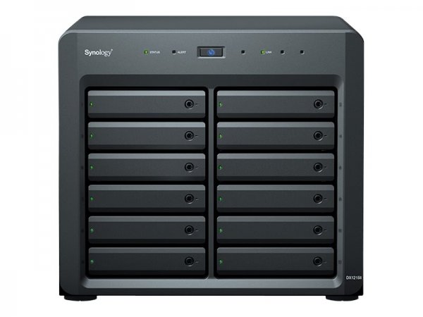 Synology DX1215II - Box esterno HDD/SSD - 2.5/3.5" - SATA - Seriale ATA II - Serial ATA III - Hot-sw