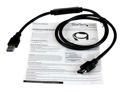 StarTech.com Cavo Adattatore USB 3.0 a eSATA per Disco rigido HDD / SSD / ODD - SATA 6 Gbps da 91cm