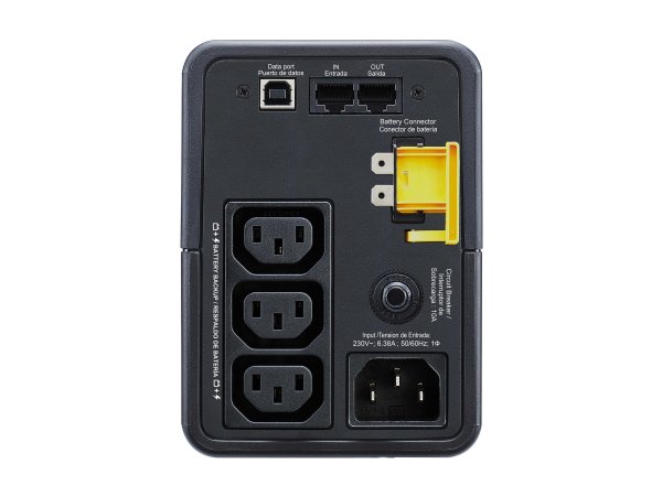 APC Back-UPS - A linea interattiva - 0,5 kVA - 300 W - Sinusoidale - 140 V - 300 V