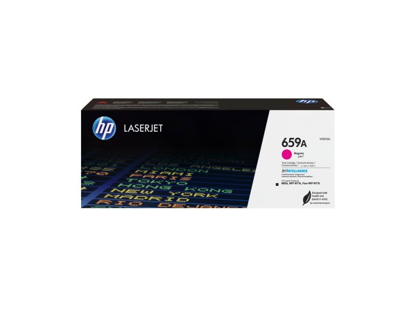 HP LaserJet Cartuccia toner magenta originale 659A - 13000 pagine - Magenta - 1 pz