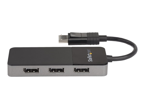 StarTech.com Hub MST DisplayPort a 3 Porte - Adattatore Multi-Monitor DP 1.4 - Sdoppiatore\Splitter