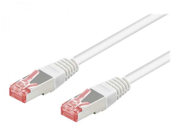 Goobay 93506 - 20 m - Cat6 - S/FTP (S-STP) - RJ-45 - RJ-45 - Bianco