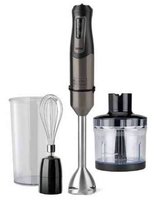 Black & Decker BXHBA1200E - Frullatore ad immersione - 1200 W - Nero - Trasparente