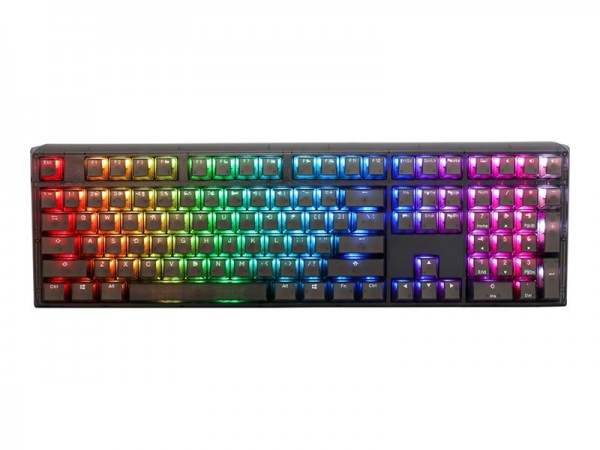 Ducky Channel One 3 - Aura Edition - Tastatur - RGB - Hintergrundbeleuchtung - USB - Tastiera - QWER