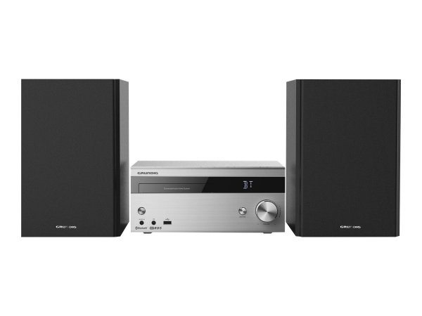Grundig CMS 4500 BT DAB+ - Microsistema audio per la casa - Nero - Argento - 100 W - 6 ? - DAB+,PLL,