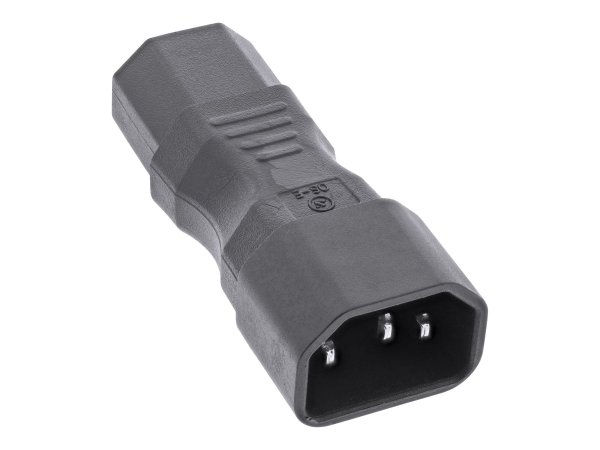 InLine adattatore di rete IEC 60320 C14 / C13 - alimentatori a 3 poli