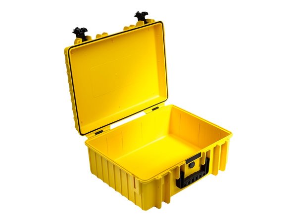 B&W International B&W Cases type 6000 - Giallo - Polipropilene (PP) - Antipolvere - Resistente agli