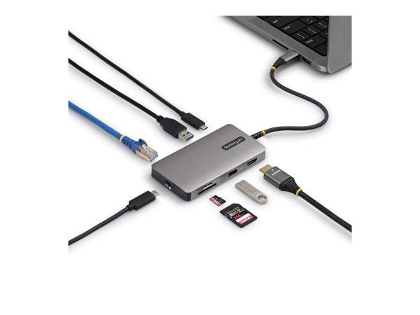 StarTech.com USB-C Multiport Hub 4K 60Hz HDMI 140W - Adattatore - Digitale/dati