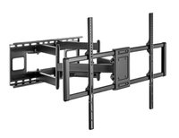 Gembird WM-120ST-01 TV mount/stand 3.05 m 120" Black