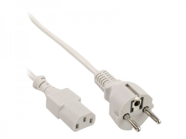 InLine Cavo alimentazione Spina Tedesca diritto a Presa IEC-320-C13 - 1,8m