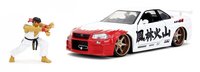 Jada Toys Street Fighter Ryu 1 24 Nissan Skyline GTR 253255071