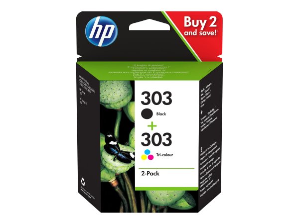 HP 303 Black/Tri-color original I - Originale - Cartuccia di inchiostro