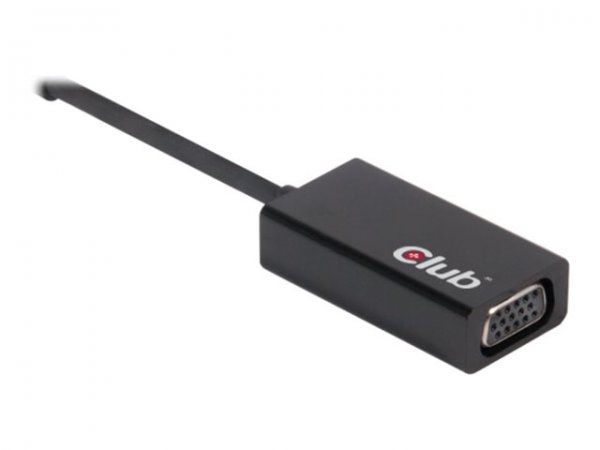 Club 3D USB 3.1 Type C to VGA Active Adapter - 0,15 m - USB C - VGA - Maschio - Femmina - Dritto