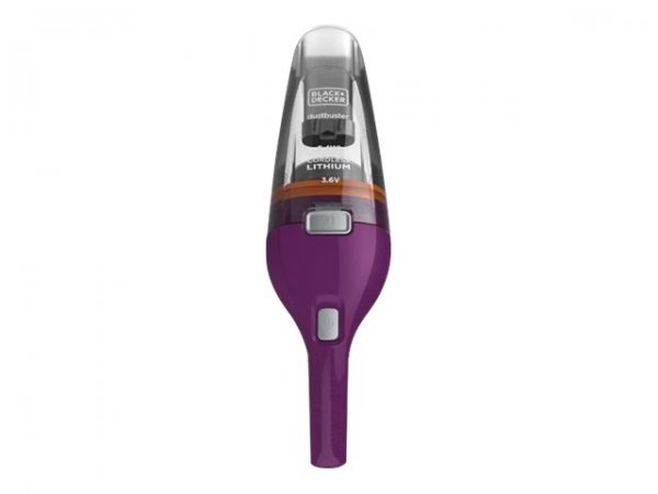 Black & Decker NVC115W Handstaubsauger Grau - Violett Beutellos BD-NVC115W