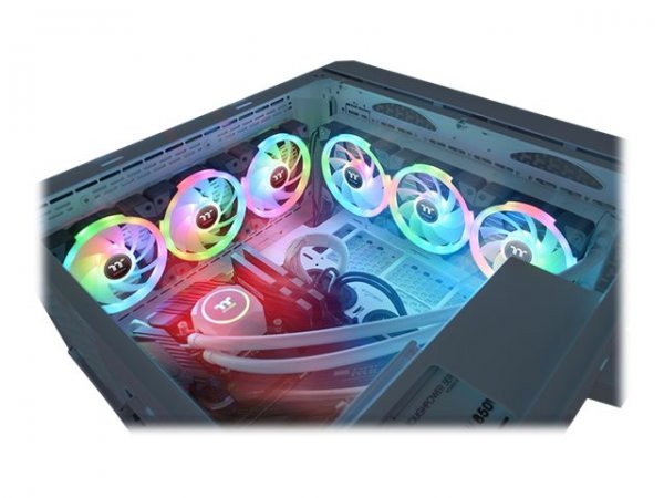 Thermaltake Swafan Ex12 Rgb - Premium Edition - Gehäuseluefter - 120 mm - Schwarz... - Case fan - 30
