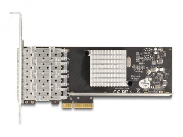 Delock PCI Express x4 Karte zu 4 x SFP Slot LAN i350 - Nic - PCI-Express