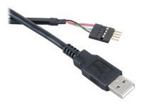 Akasa USB-Kabel USB 2.0 Pfostenstecker - Cavo - Digitale/dati
