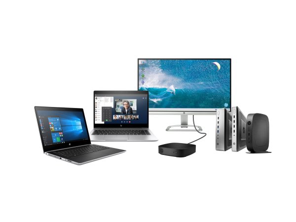 HP Elite t655 Thin Client Ryzen Embedded R2314 8/32eMMC Igel - Cliente sottile - 2,1 GHz