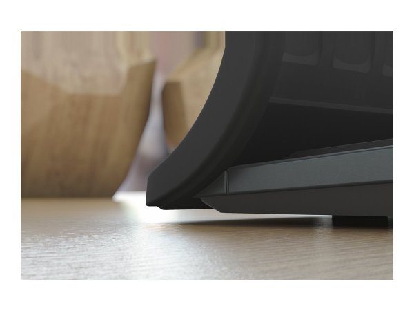 Cherry Contour Design Stream - Cablato - USB - QWERTZ - Nero