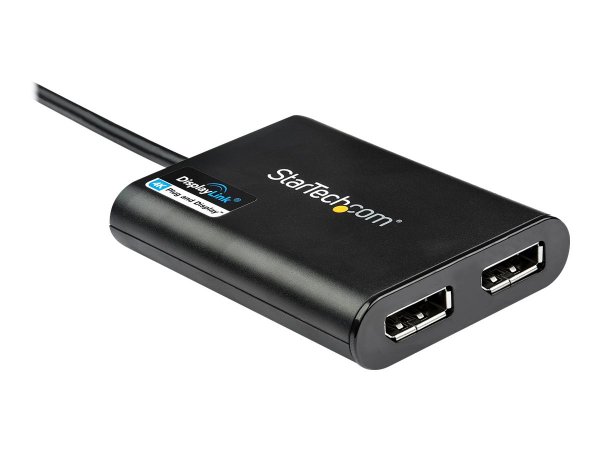 StarTech.com Adattatore USB a due DisplayPort - 4K 60 Hz - USB 3.0 (5 Gbps) - 3.2 Gen 1 (3.1 Gen 1)
