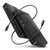 AXAGON HMC-U4 USB-C Dock HDMI+ DP USB 3.2 Gen 2 PD 100W - schwarz