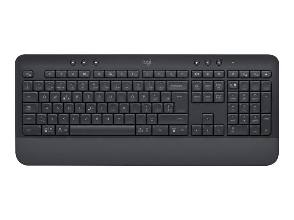Logitech 920-011010 - Wireless - Bluetooth - Interruttore a chiave a membrana - QWERTY - Grafite - M