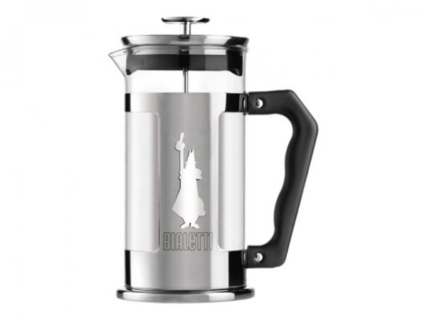 Bialetti 0003160 - Set di French press - 0,35 L - Vetro - Nero - Acciaio inossidabile - Plastica - A