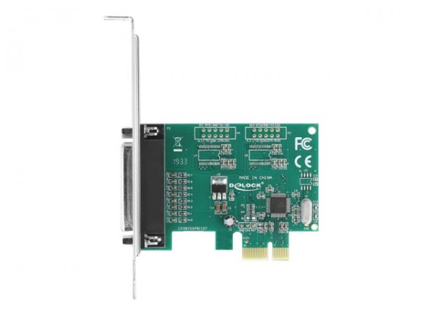 Delock 90412 - PCIe - Parallelo - A basso profilo - PCIe 1.1 - Cina - 0,0015 Gbit/s