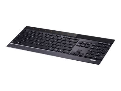 Rapoo E9270P - Full-size (100%) - Wireless - RF Wireless - QWERTZ - Nero