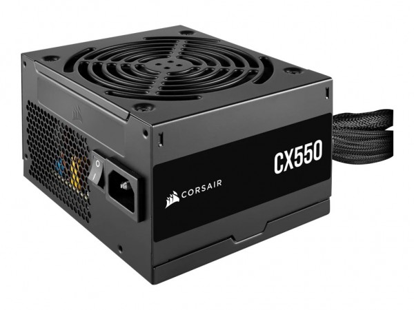 Corsair CX Series CX550 - 550 W - 100 - 240 V - 47 - 63 Hz - 10 - 5 A - 130 W - 624 W