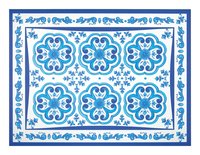 Guzzini BLUES Tischset Mediterranean blue