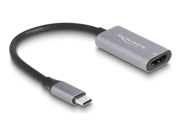 Delock USB Type-C Adapter> HDMI DP Alt Mode 8K HDR Funkt. - Adattatore - Digitale/dati