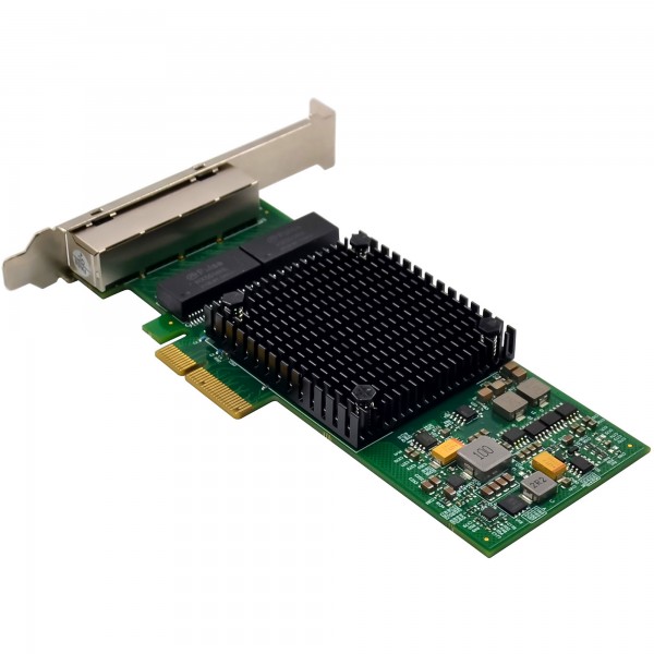 InLine Scheda di rete Quad Gigabit - 4x RJ45 1 Gb/s - PCIe x4