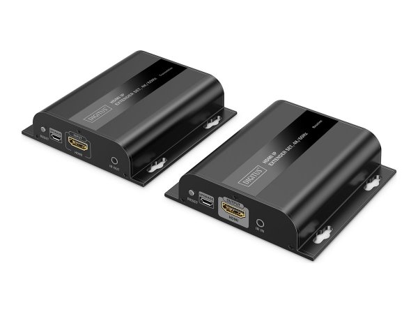 DIGITUS HDMI IP Extender Set 4K/60Hz - Cavo/adattatore - Digitale/display/video
