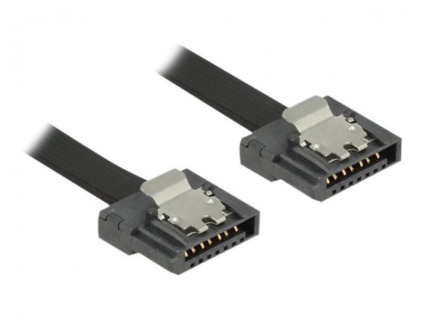 Delock 0.3m SATA III - 0,3 m - SATA III - SATA 7-pin - SATA 7-pin - Maschio/Maschio - Dritto