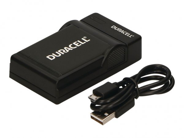Duracell DRO5941 - USB - Caricabatteria per interni - Olympus LI-50B - Nikon EN-EL11 - Pentax D-LI78