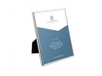 Zilverstad Sweet Memory - Metallo - Argento - Cornice per foto singola - Tavolo - 13 x 18 cm - Retta