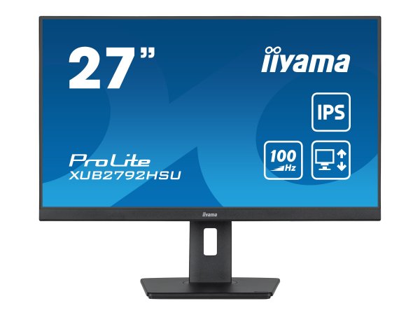 Iiyama XUB2792HSU-B6 - 68,6 cm (27") - 1920 x 1080 Pixel - Full HD - LED - 0,4 ms - Nero