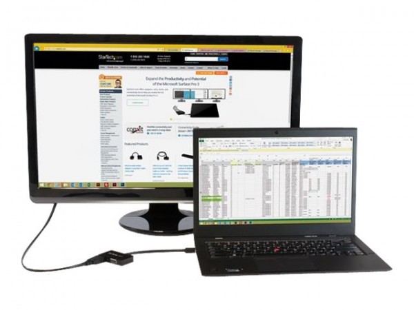 StarTech.com Adattatore Mini DisplayPort a HDMI e VGA - Convertitore audio/video da viaggio mDP 2 in