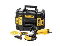 DEWALT DWE4257KT DWE4257KT-QS Winkelschleifer 125 mm mit Zubehör 1500 W