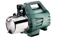 Metabo P 6000 Inox - 1300 W - AC - 5,5 bar - 6000 l/h - IPX4 - Verde - Stainless steel