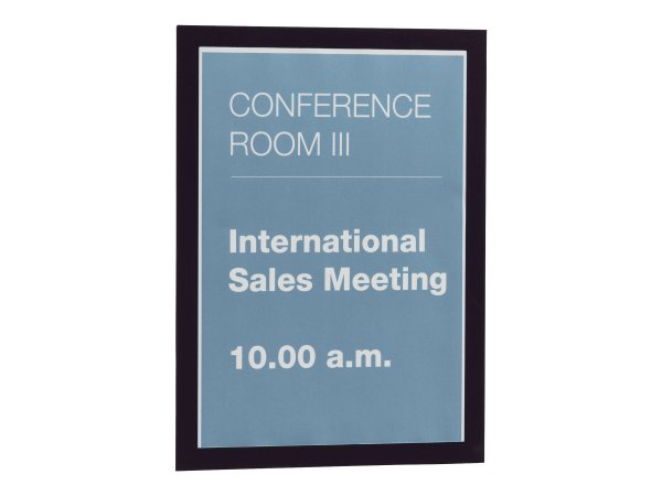 Durable DURAFRAME - A4 - Nero - Ritratto/Paesaggio - 5 pz