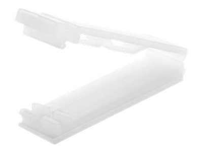Delock Flachbandkabelhalter mit Verschlussclip selbstklebend natur 10 Stück - Cavo - Digitale/dati