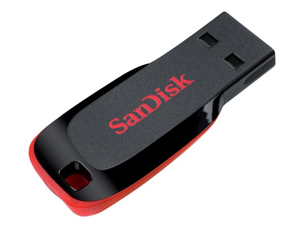 SanDisk Cruzer Blade 16GB - 16 GB - USB tipo A - 2.0 - Senza coperchio - 2,5 g - Verde