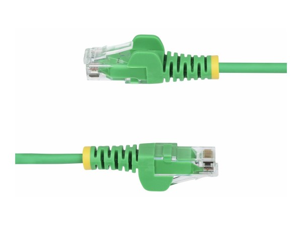 StarTech.com Green Slim Cat6 Ethernet Cable Snagless 28AWG LSZH - Cavo - Rete