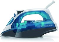 Black & Decker BXIR2200E - Ferro a vapore - Acciaio inossidabile - 120 g/min - Nero - Blu - Bianco -